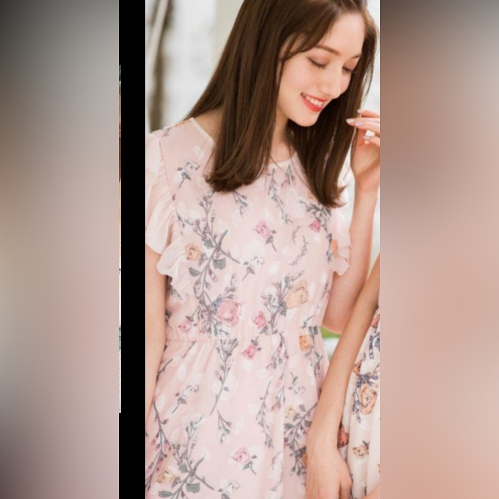 Ralph Lauren Light Pink Floral Dress